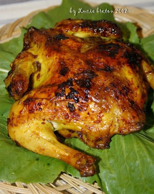 Ayam Bekakak ( Poulet grillé )